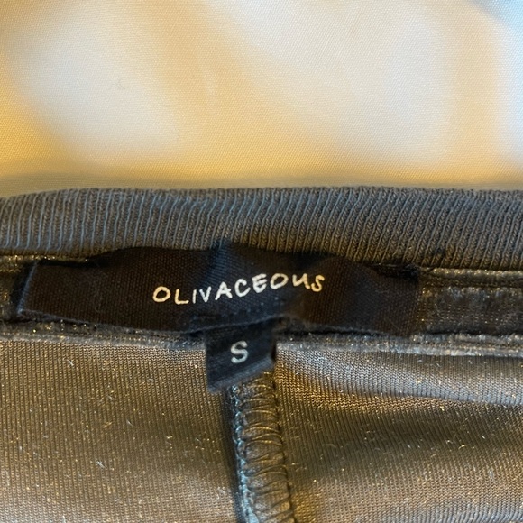 Olivaceous Women’s Velvet Pocket T-Shirt - Picture 3 of 3